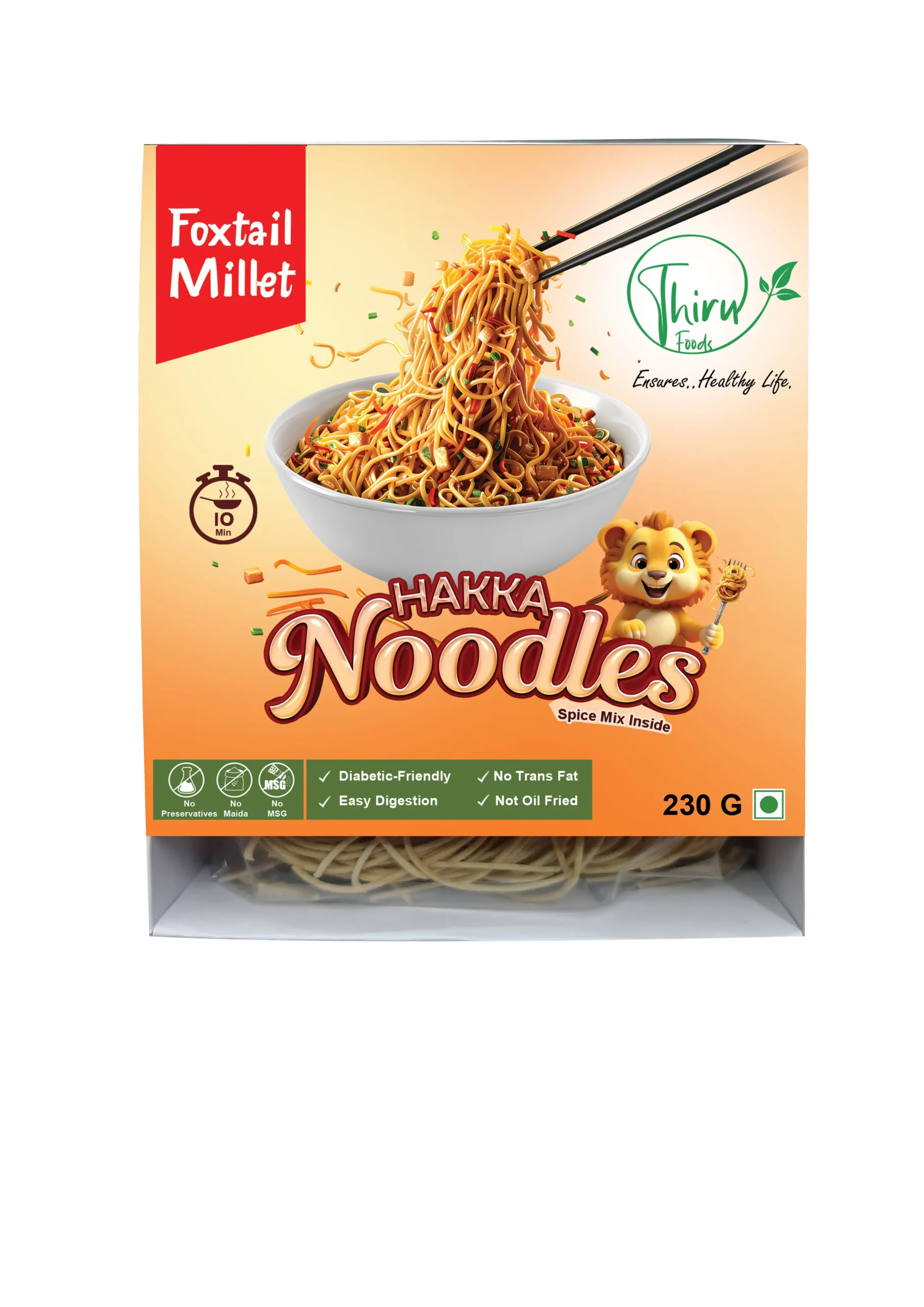 Foxtail Millet Hakka Noodles 230 gram