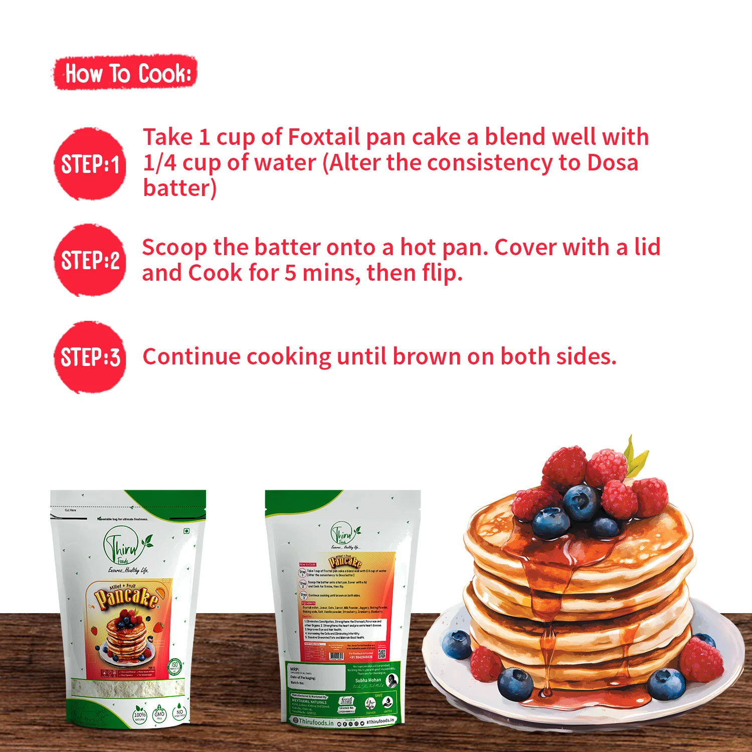 Millet Pancake 200 gram